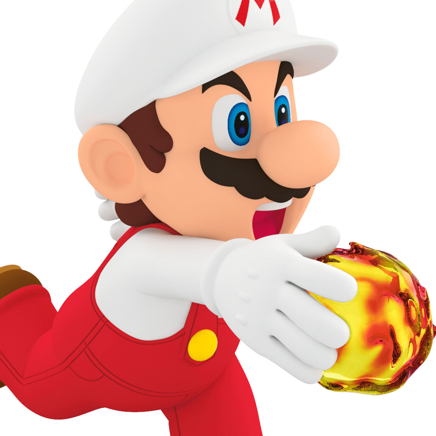 Super Mario Fire Mario Keepsake Ornament  image number 5