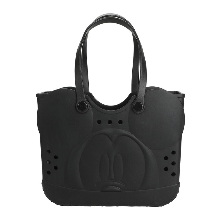 BioWorld Disney Mickey Mouse Black Molded Tote Bag Handbags