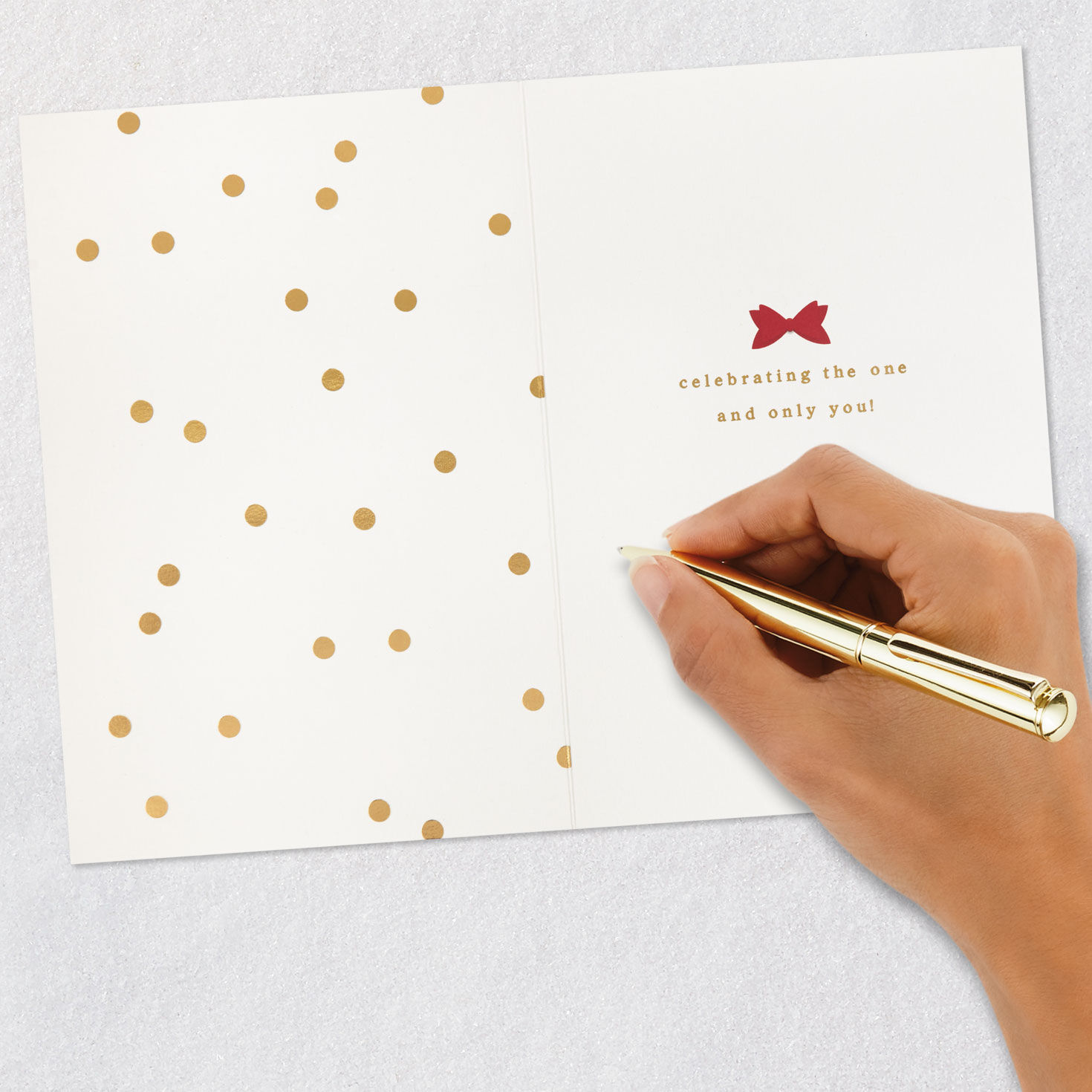 Minnie Mouse Outfit Birthday Card Signing card image number 6