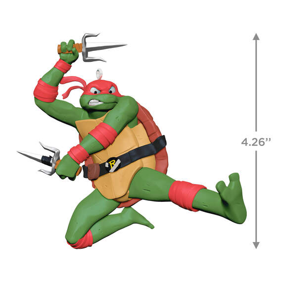 Teenage Mutant Ninja Turtles: Mutant Mayhem Raphael Ornament, , large image number 3