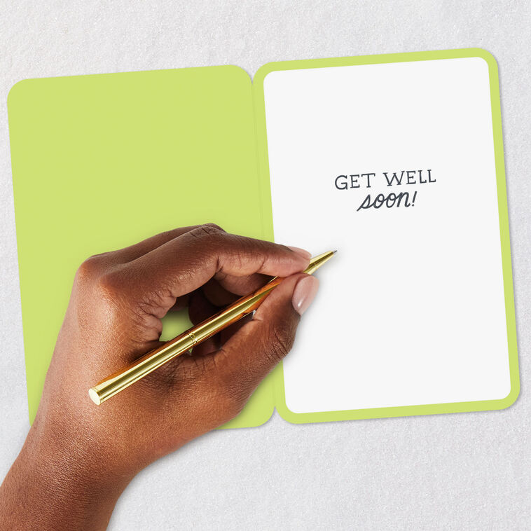 Basset Hound Puppy Dog Cute Get Well Card Signing card image number 6