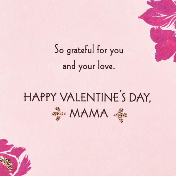Bless My Loving Mama Religious Valentine's Day Card With Prayer Card, , large image number 2