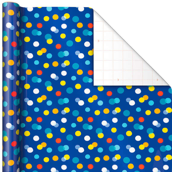 Bright Birthday 3-Pack Wrapping Paper, 55 sq. ft. total, , large image number 6