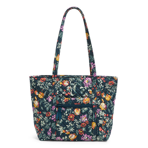 Vera Bradley Small Vera Tote in Fresh-Cut Floral Green, 