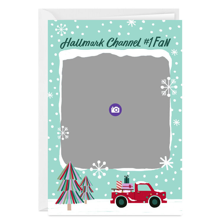 Hallmark Channel #1 Fan Snowy Scene Custom Christmas Card, , large image number 3