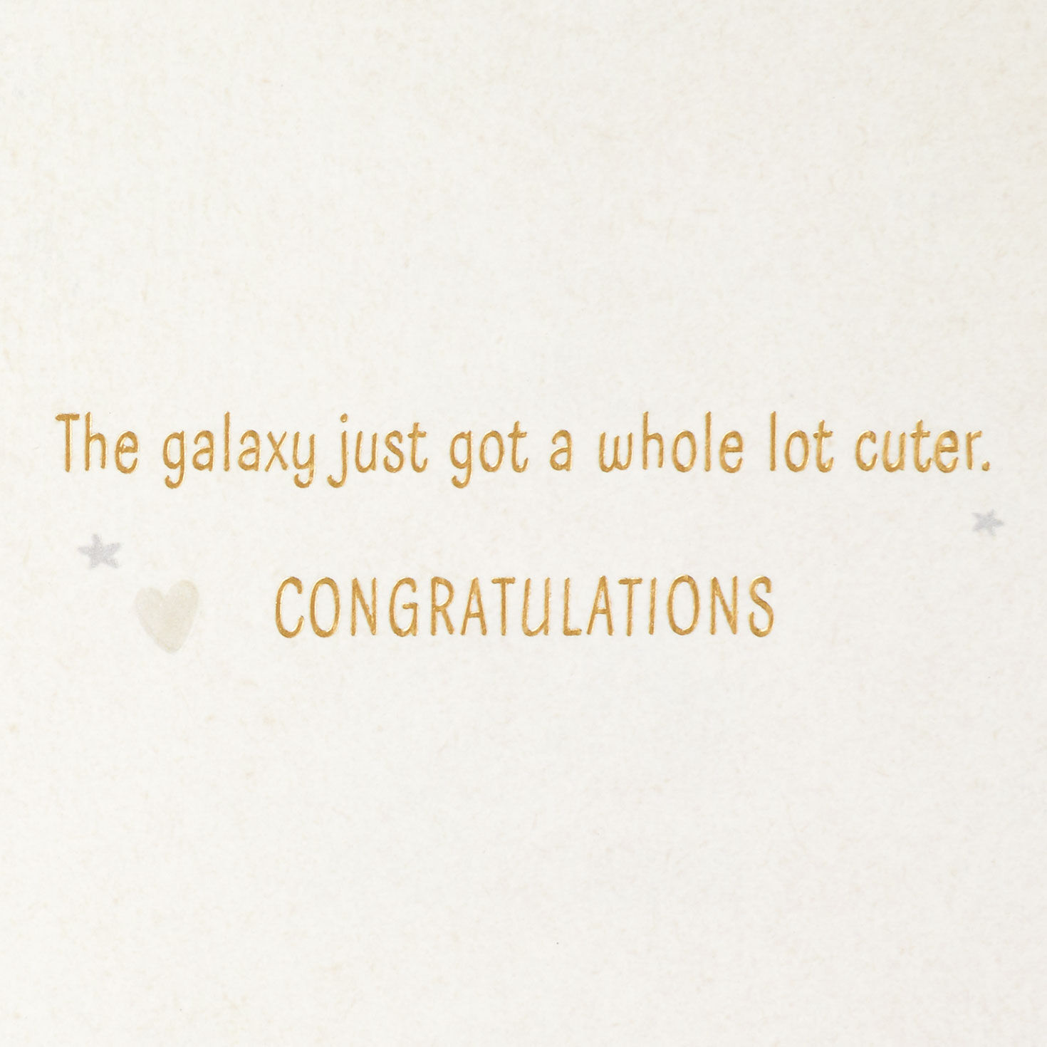 Star Wars: The Mandalorian&trade; Grogu&trade; The Force Is Strong New Baby Card, , large image number 2