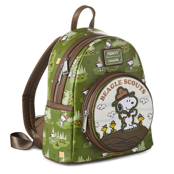 Loungefly Peanuts Beagle Scouts Mini Backpack
