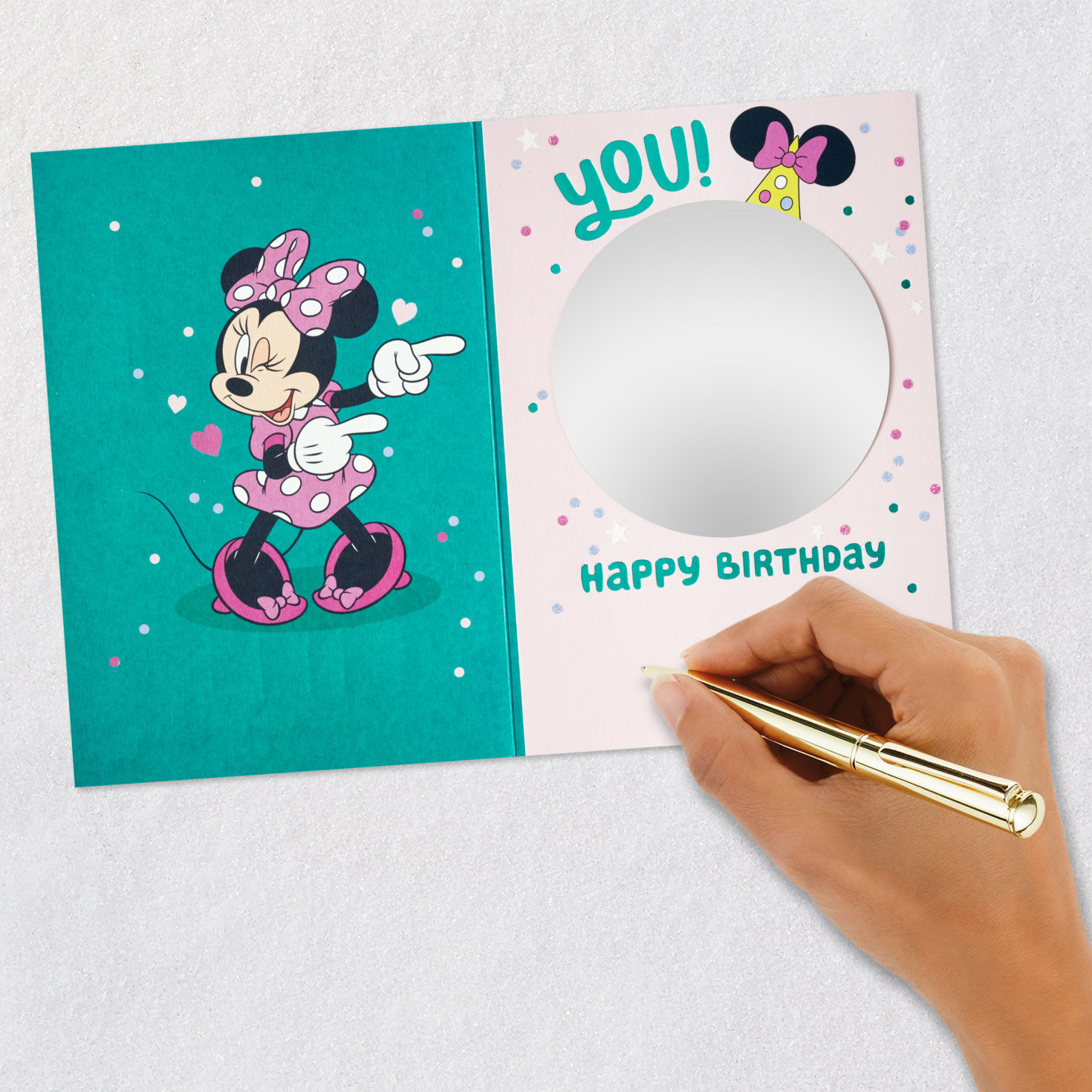 Disney Minnie Mouse Super Cute First Birthday Card for only USD 5.99 | Hallmark