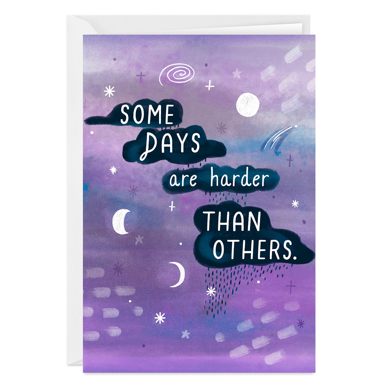 Some Days Are Hard Custom Encouragement Card