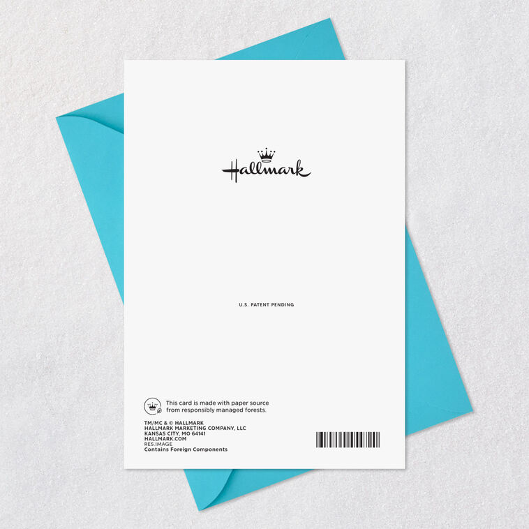 Starry Sky Friendship Card Card Back with Envelope image number 7