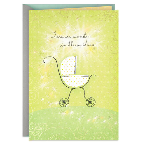Wonder in the Waiting New Baby Card, 