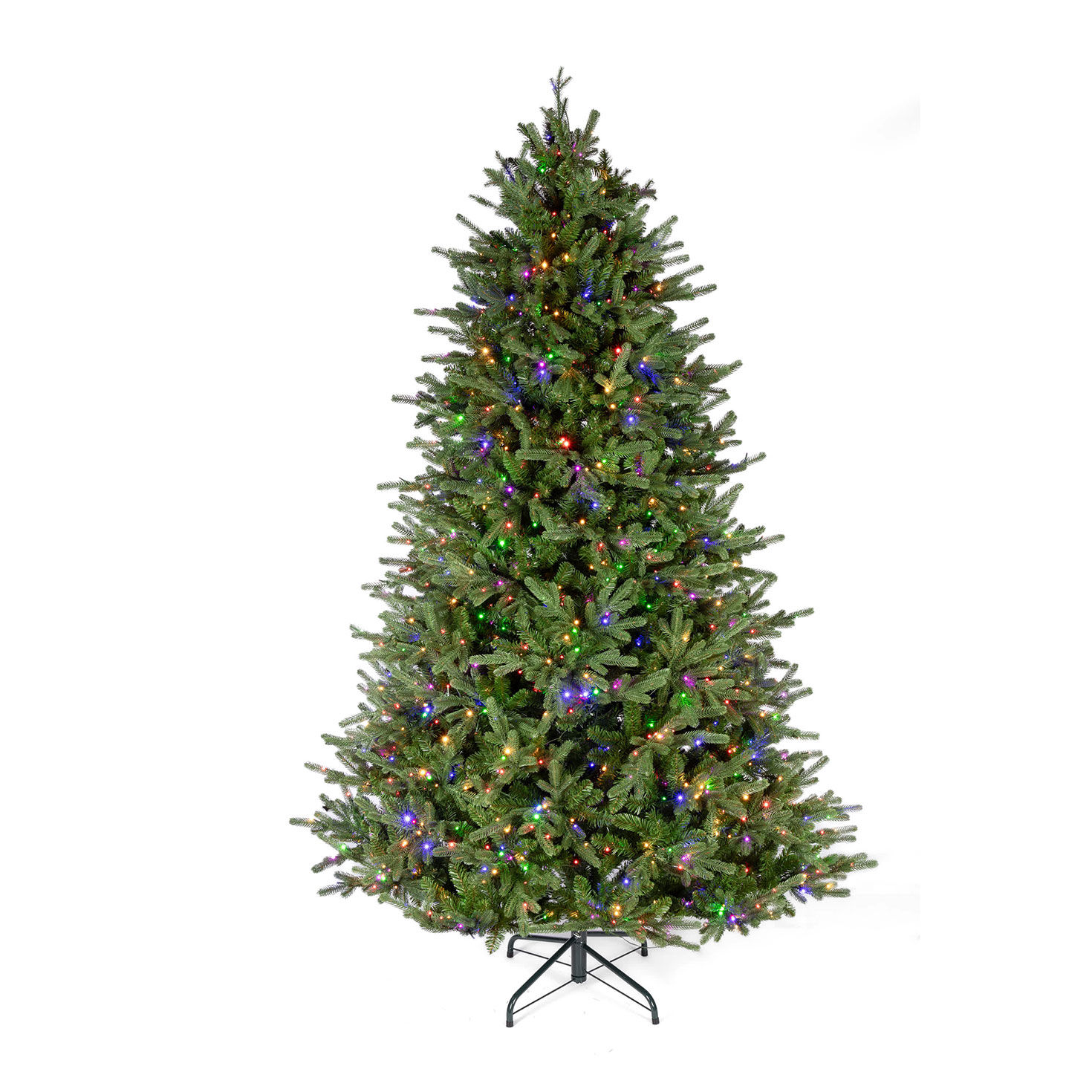 Natural Cut "Hallmark" Fir Tree 7.5' 1400 LED Lights front image number 4
