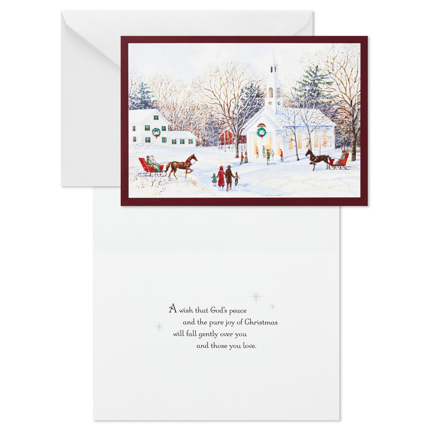 Country Church Pure Joy Boxed Christmas Cards, Pack of 40 for only USD 15.49 | Hallmark