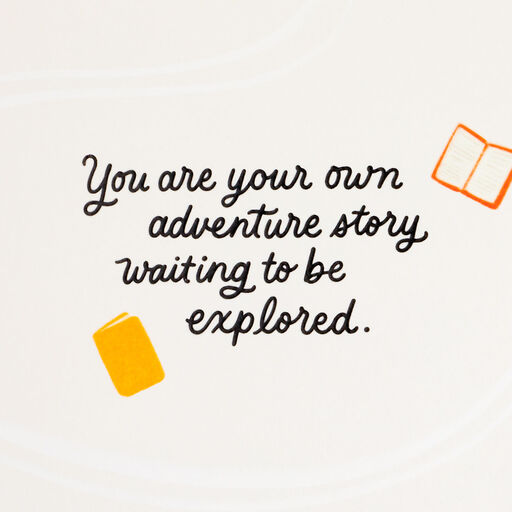 You Are Your Own Adventure Story 2022 Graduation Card, 