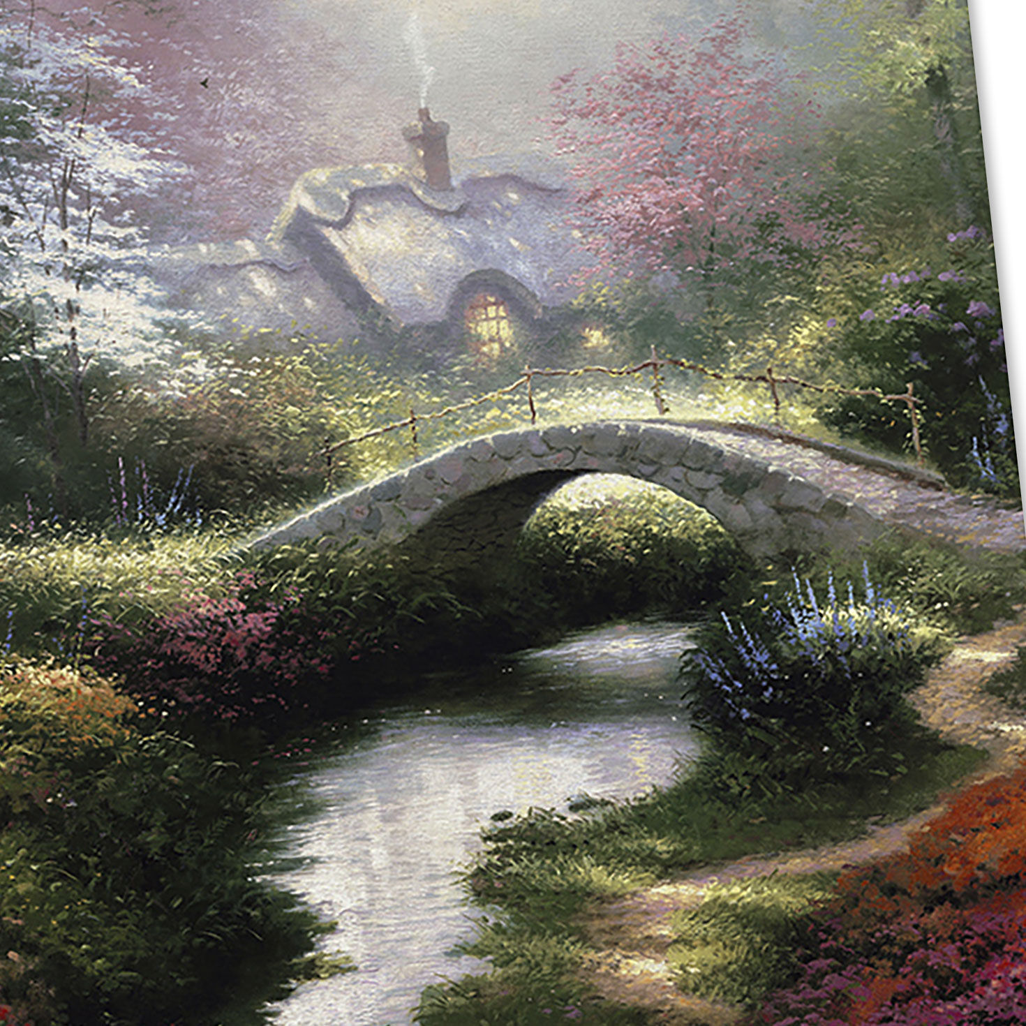 Thomas Kinkade DaySpring Get Well Cards Assortment Cover Detail image number 5