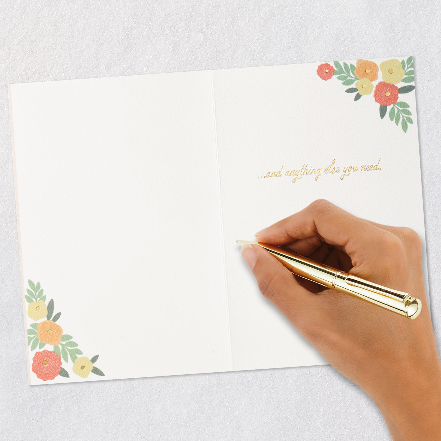 Flowers for You Thinking of You Card for only USD 8.59 | Hallmark