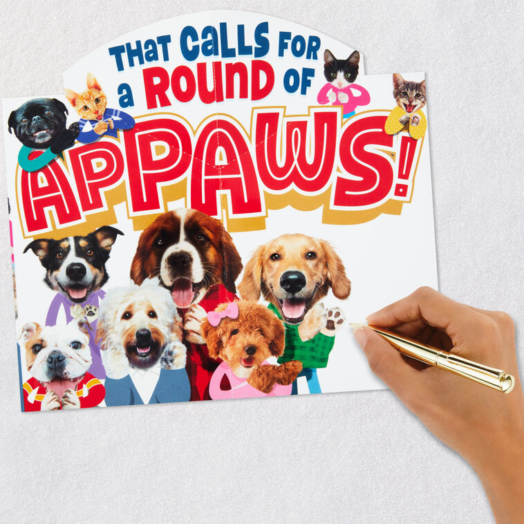 American Greetings Pop-Up Birthday Card – Dachshund Dog With Funny Animal Theme, Multicolor