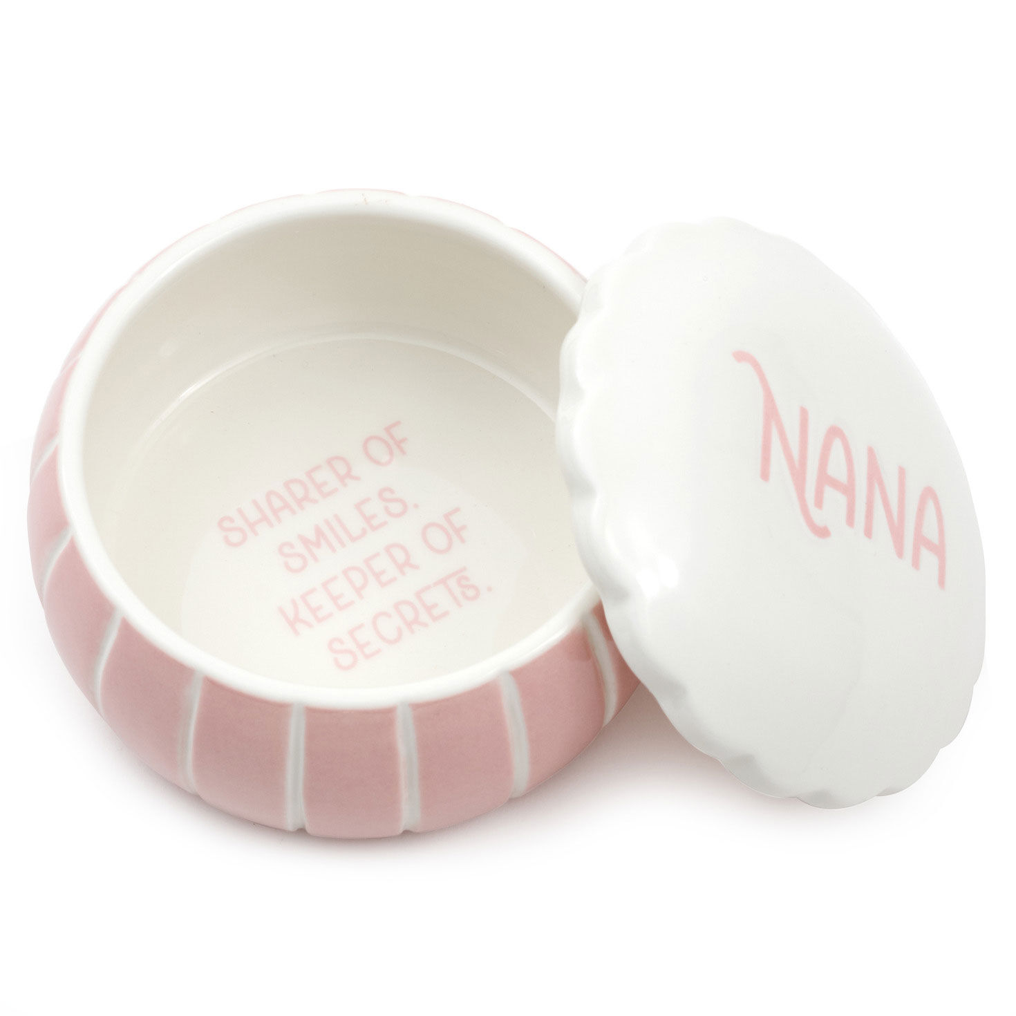 Nana Pink Lidded Trinket Dish for only USD 19.99 | Hallmark