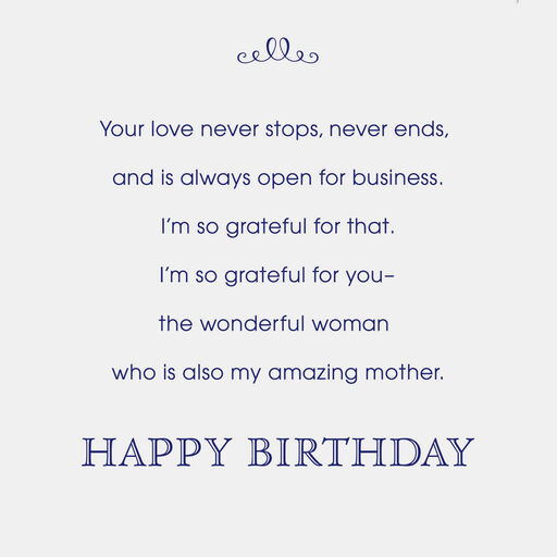 My Amazing Mother Birthday Card, 