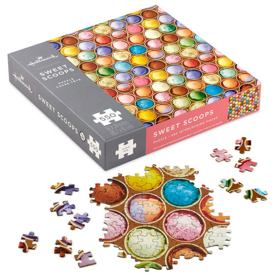 Sweet Scoops 550-Piece Jigsaw Puzzle, , large image number 2