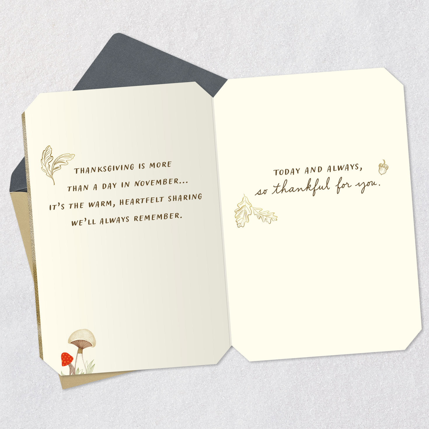 Thinking of You With Love Thanksgiving Card for only USD 2.99 | Hallmark