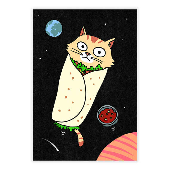 Cat Burrito Funny eCard, , large image number 2