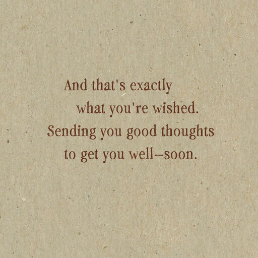 Cup of Hot Tea Get Well Card, 