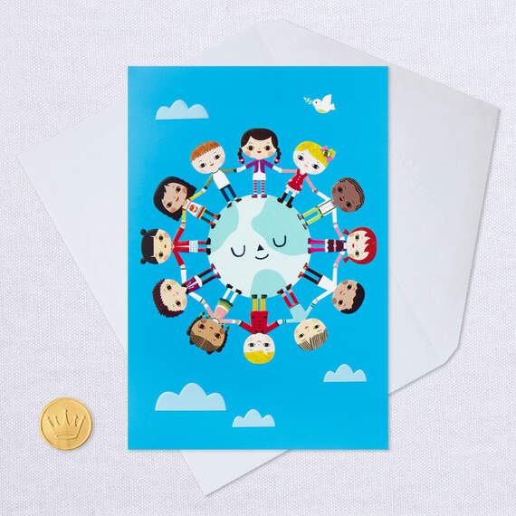 Children Around the World Birthday Card, , large image number 5