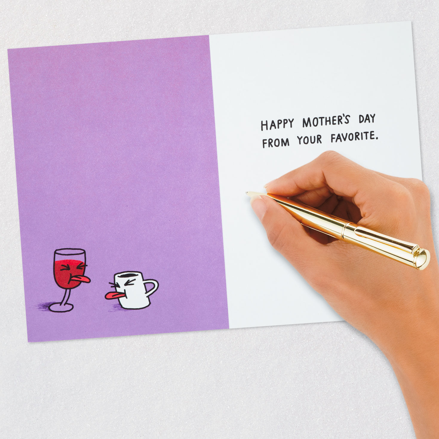 Happy Wishes From Your Favorite Mother's Day Card for Mom, , large image number 6