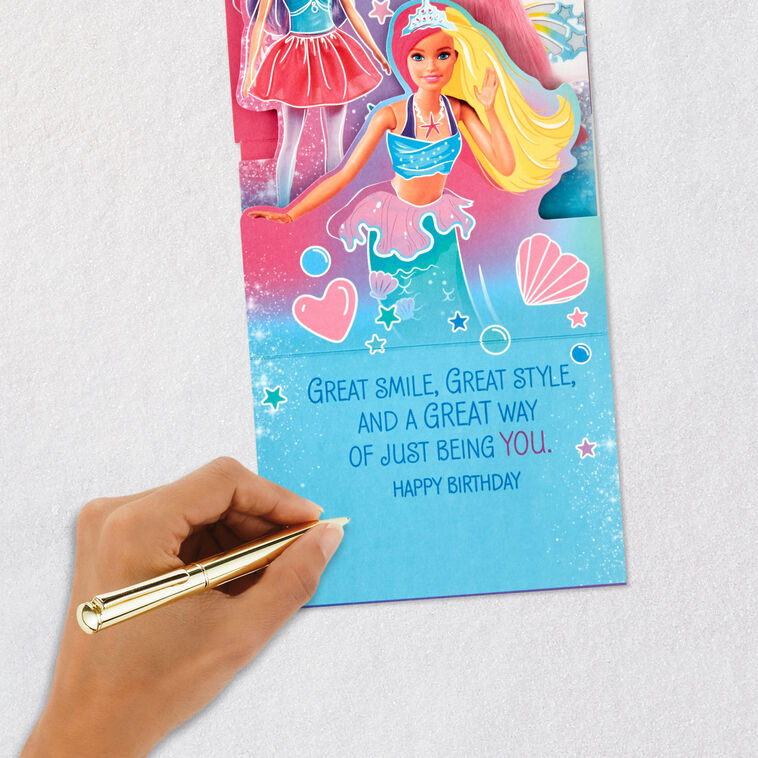 Barbie™ You've Got It All Musical Pop-Up Birthday Card for