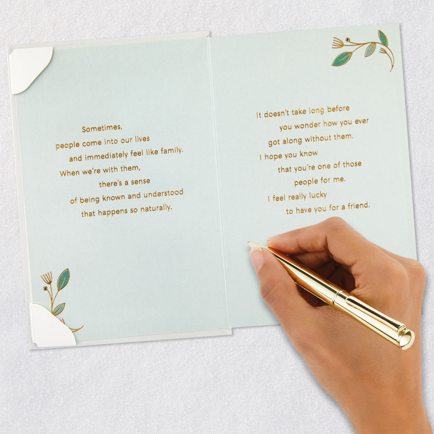 Friends Are the Family We Choose Friendship Card, , large image number 8