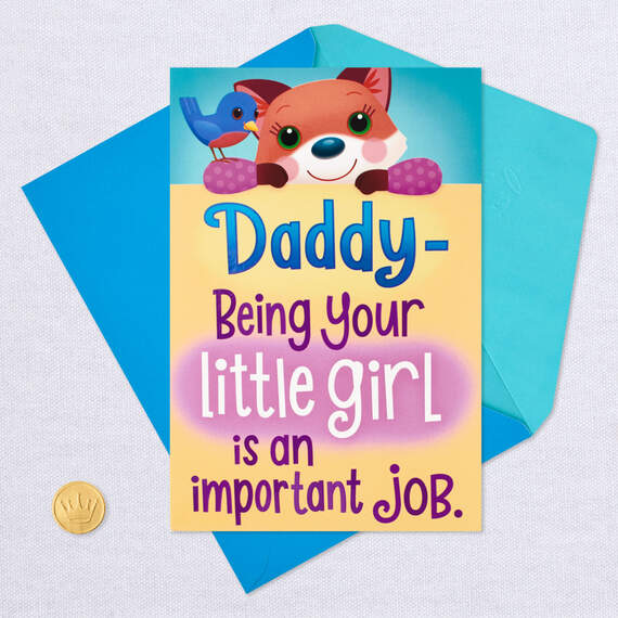 Giggles and Hugs Pop-Up Father's Day Card for Daddy From Daughter, , large image number 6
