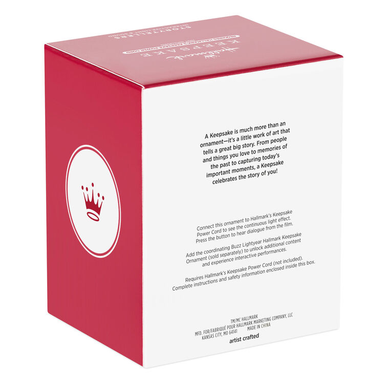 Toy Story Sheriff Woody Keepsake Ornament Packaging Back image number 8