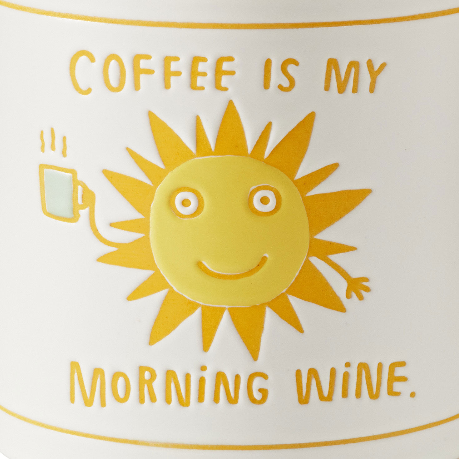 Coffee Is My Morning Wine Funny Mug  image number 3