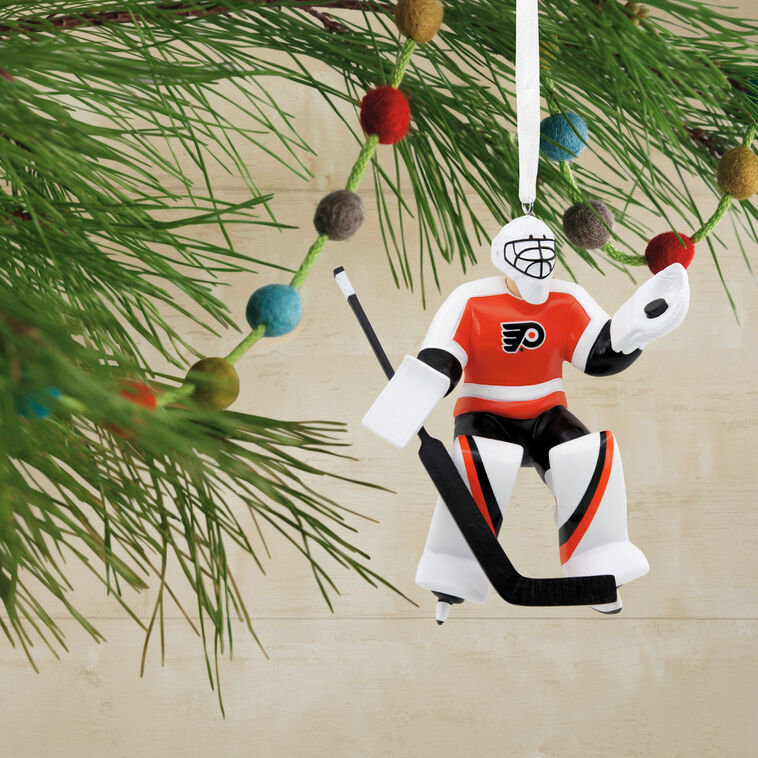 NHL Philadelphia Flyers® Goalie Hallmark Ornament - Hallmark Ornaments | Hallmark nhl-philadelphia-flyers-goalie-hallmark-ornament-hallmark-ornaments-hallmark