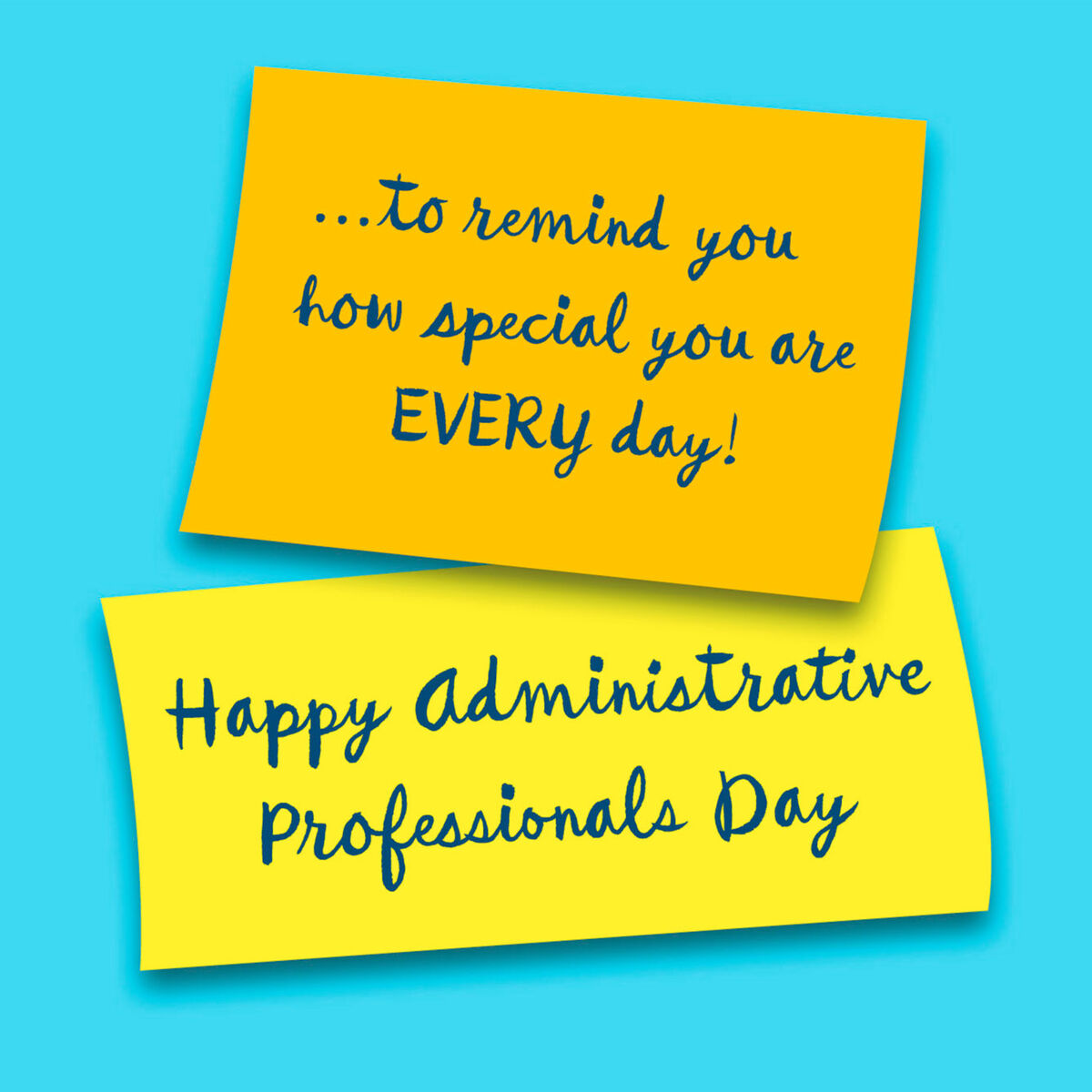 Today's a Great Day Administrative Professionals Day Card Greeting