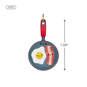 Mini Better Together Bacon and Eggs Ornament, 1.38", , large image number 3