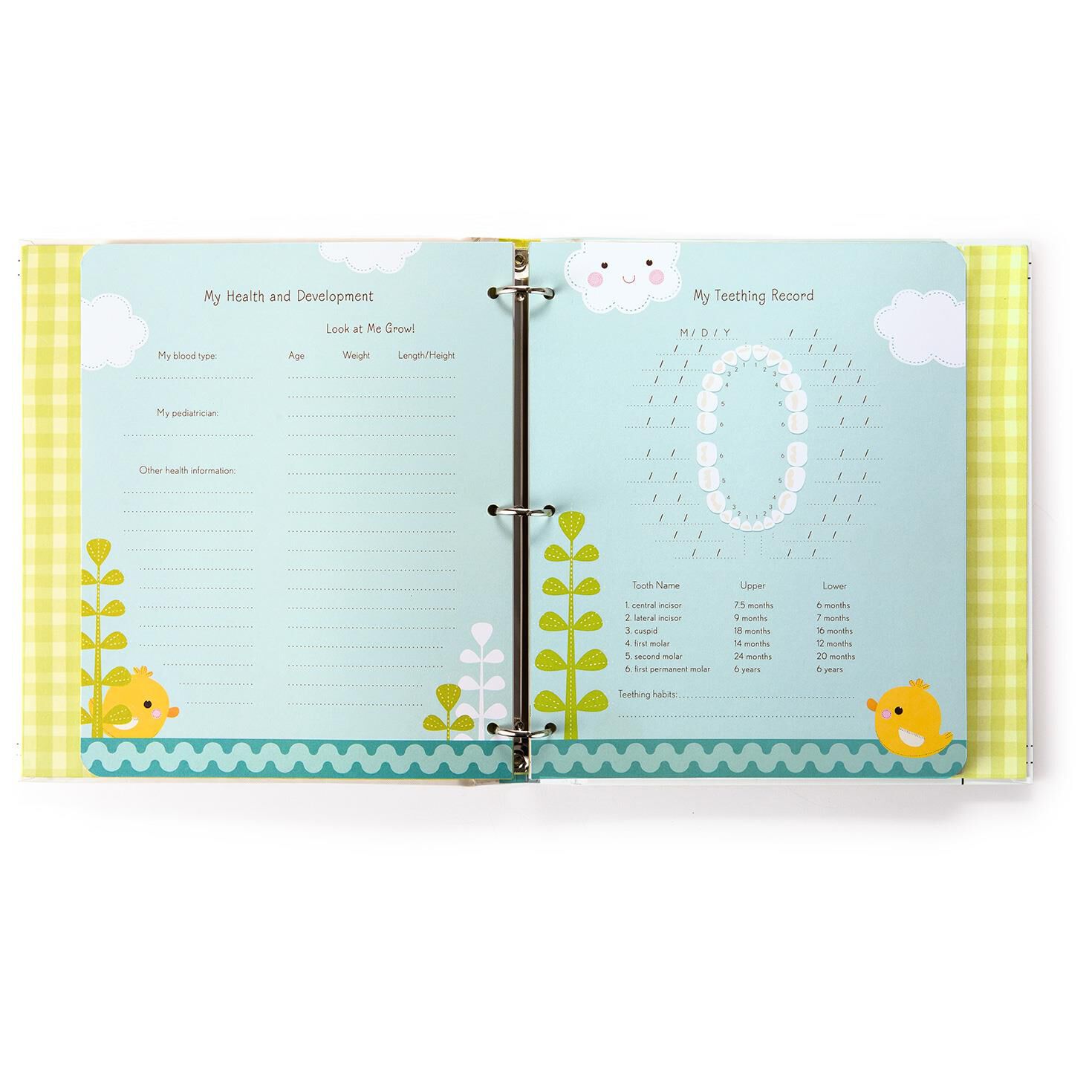 Little Me Three-Ring Baby Book 