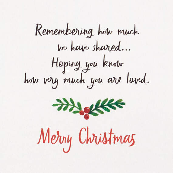 Love You So Much Christmas Card for Sister and Brother-in-Law, , large image number 2