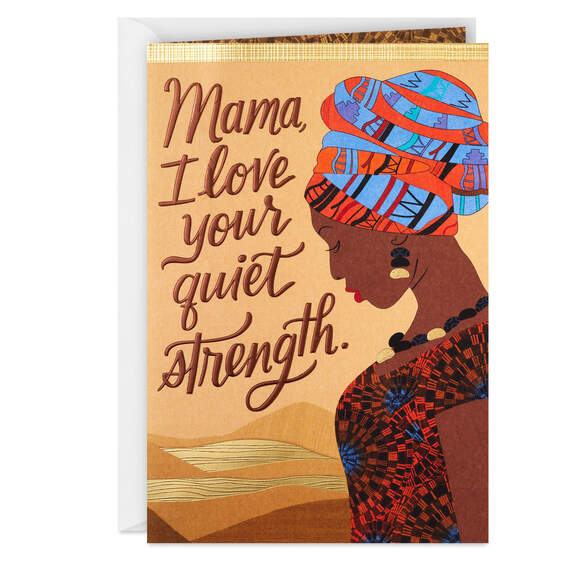 Quiet Strength, Fierce Love Mother's Day Card for Mama, , large image number 1