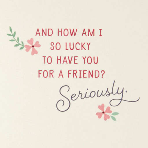 How Are You So Awesome Friendship Card for Her, 