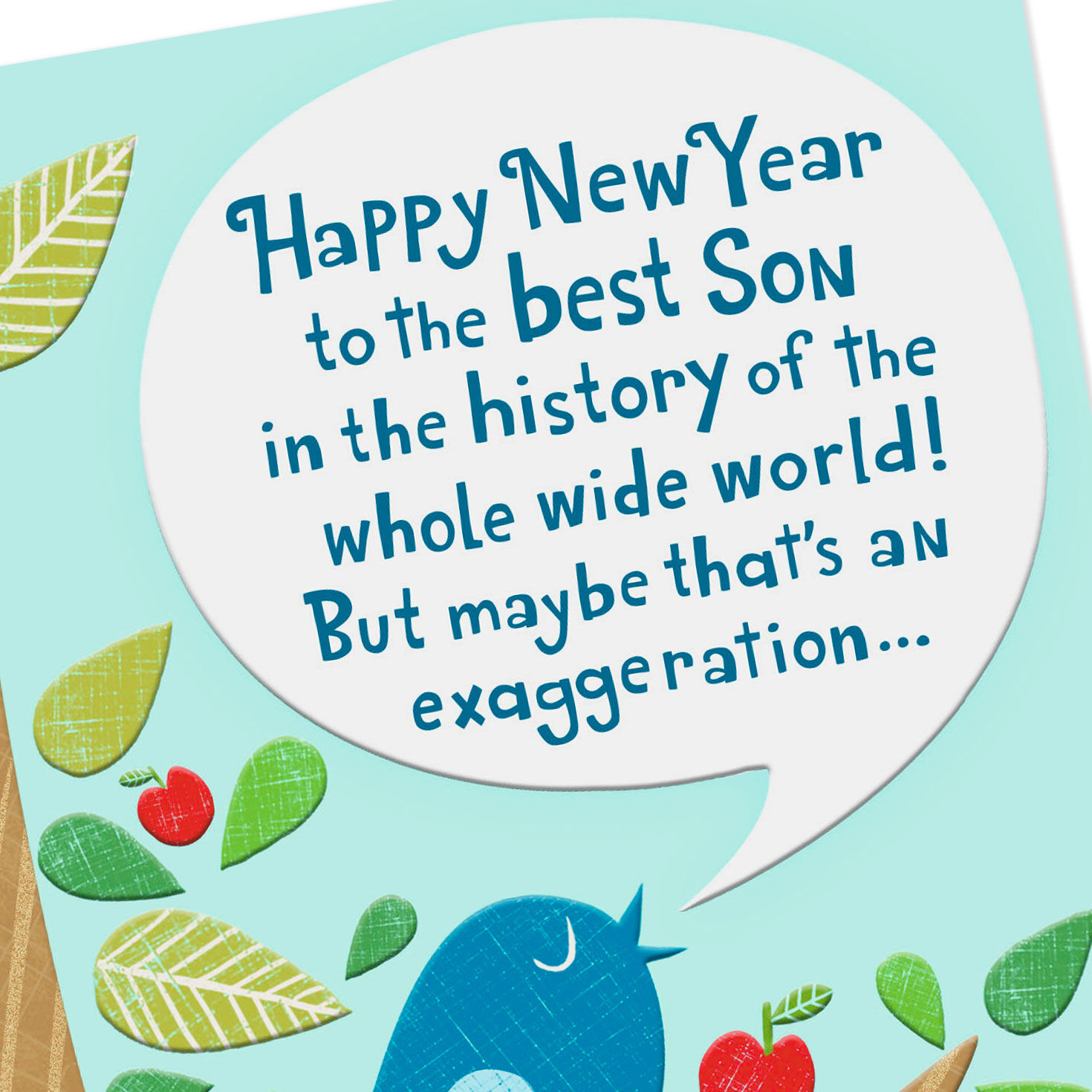 For the Best Son in the World Rosh Hashanah Card, , large image number 4