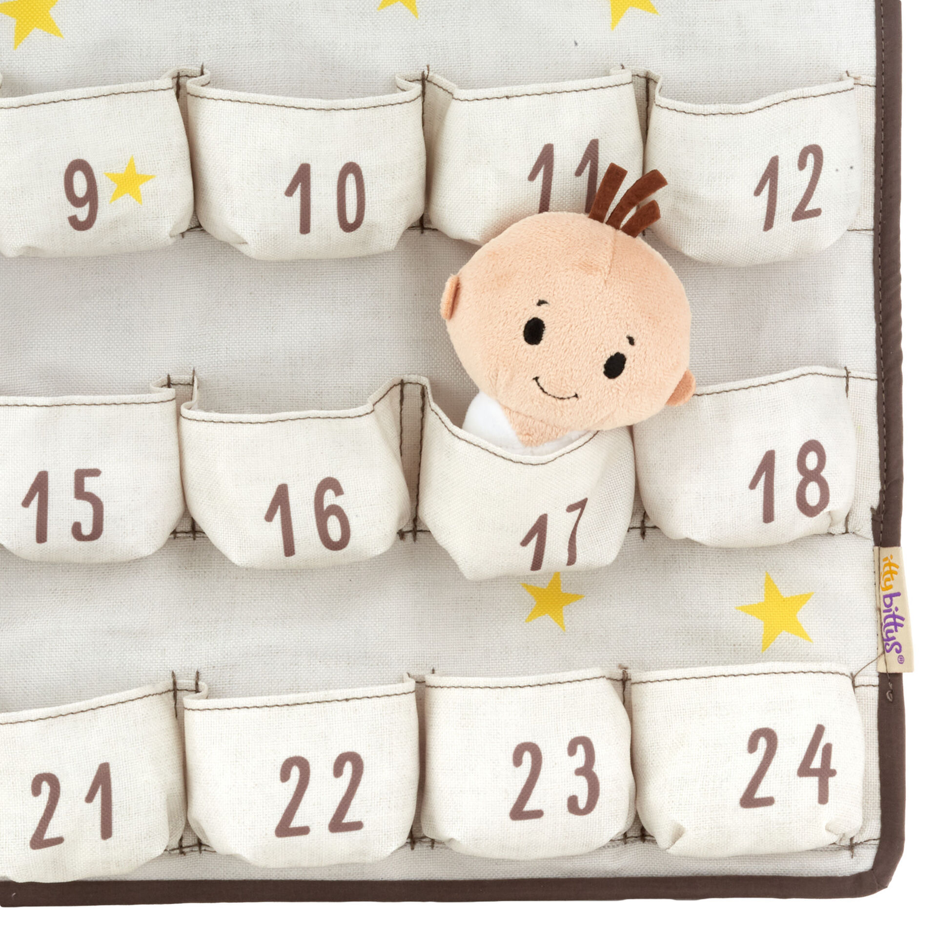 itty bittys® Jesus Plush Countdown to Jesus #39 s Birthday Calendar itty