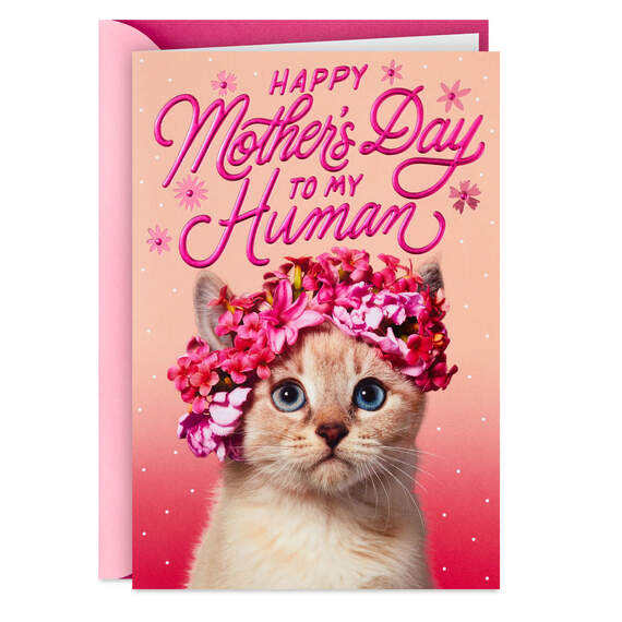 You're the Best Mother's Day Card From the Cat, , large image number 1