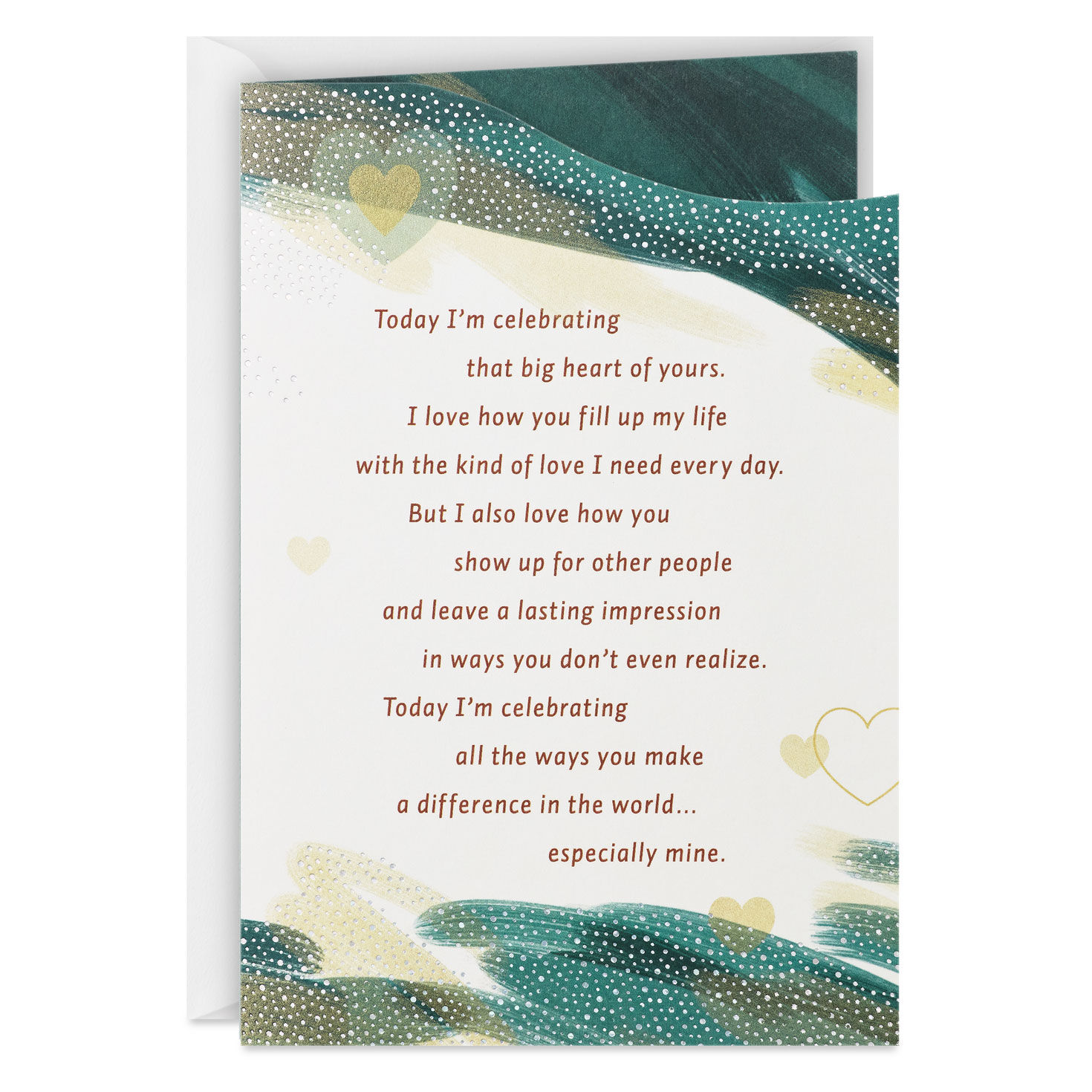 Love Your Big Heart Birthday Card for Husband