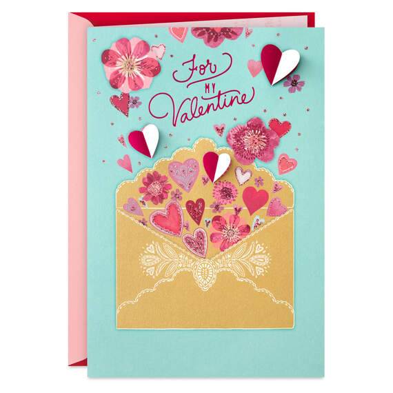 You'll Always Be My Valentine Romantic Valentine's Day Card, , large image number 1