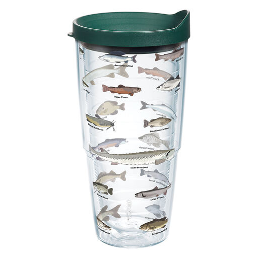 Tervis Here Fishy Tumbler, 24 oz., 