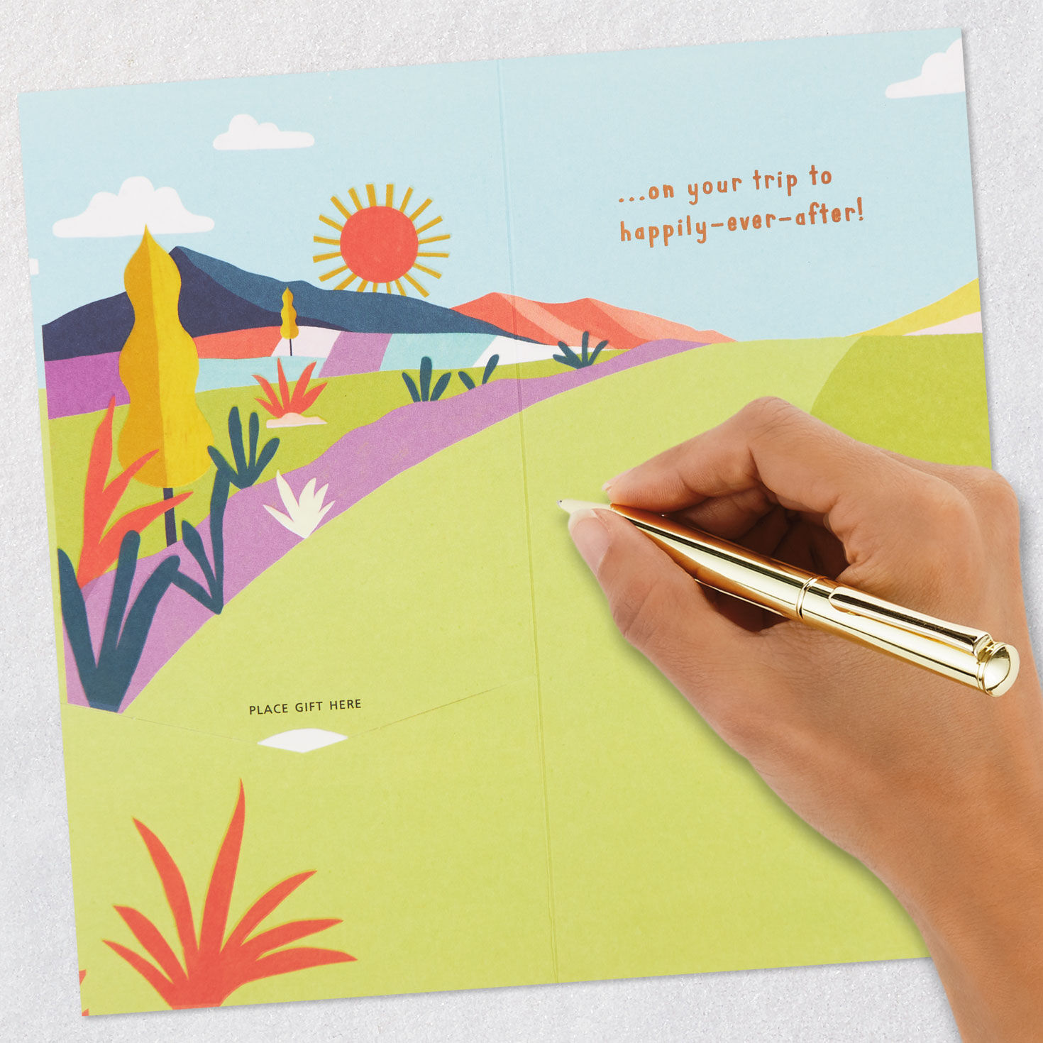 Just Married Car Bridal Shower Gift Card Holder  image number 7