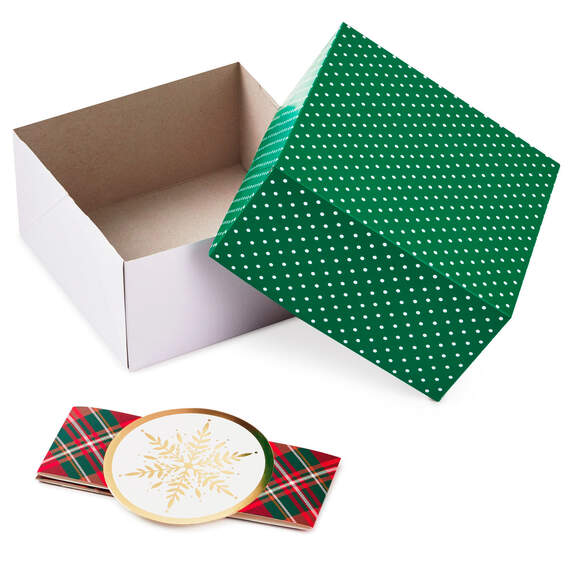 Joy to You 3-Pack Christmas Gift Boxes, Assorted Sizes and Designs, , large image number 3