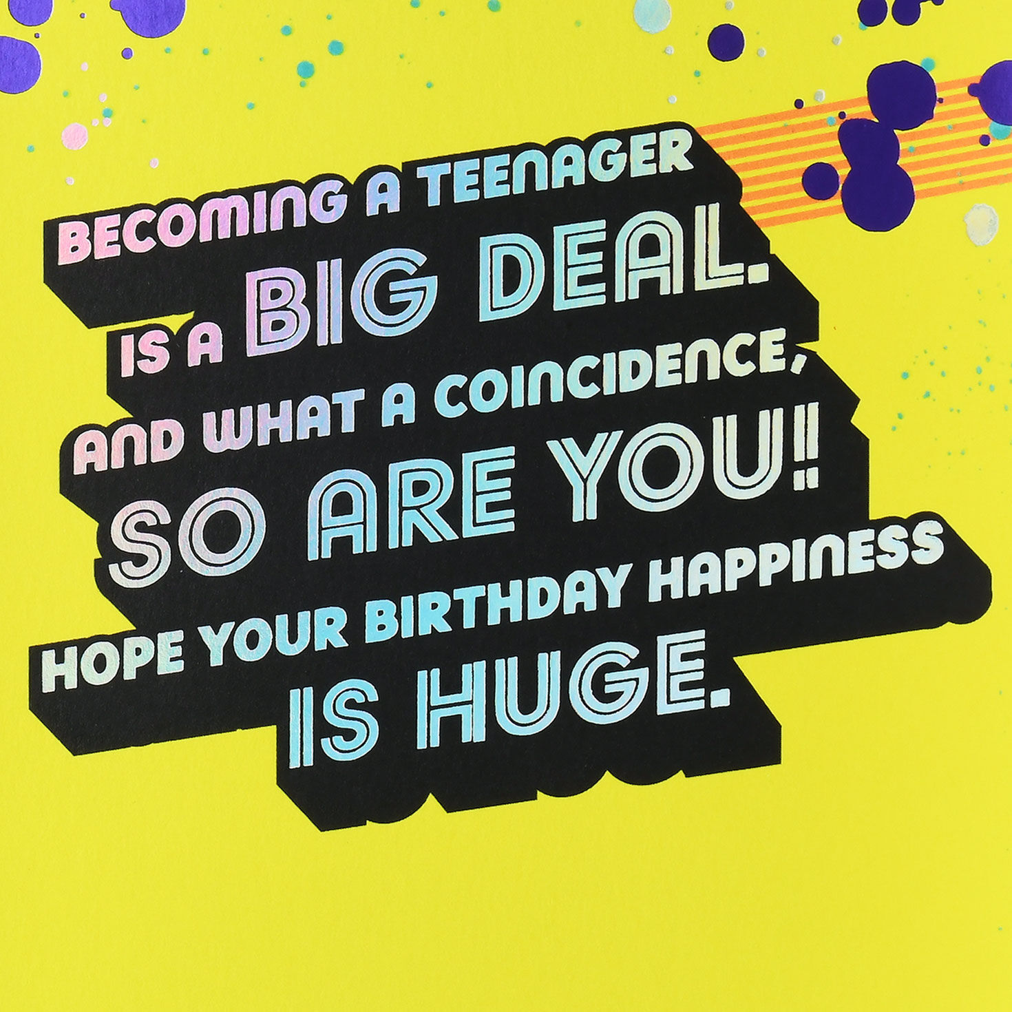 Big Deal 13th Birthday Card, , large image number 2